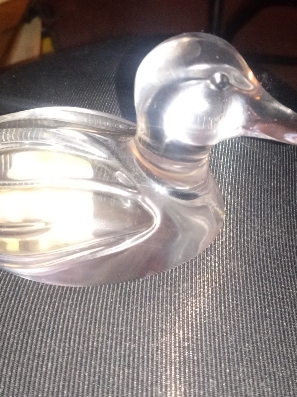 Lead Crystal Princess House Duck